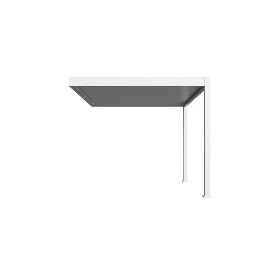 Orion Deluxe overkapping muur 300 x 360 cm wit