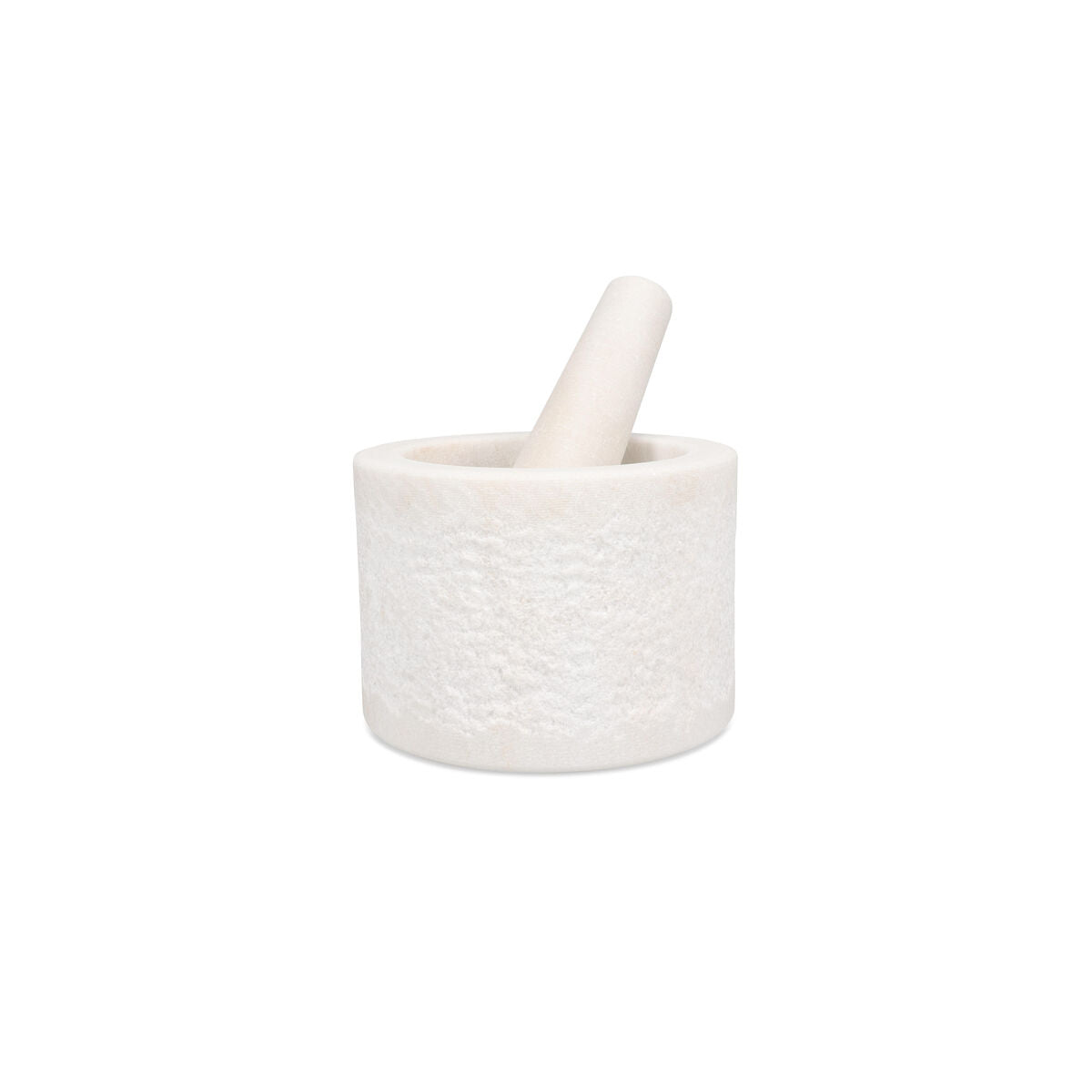 S|P Collection - Vijzel en stamper 14xH10cm white Marbliss