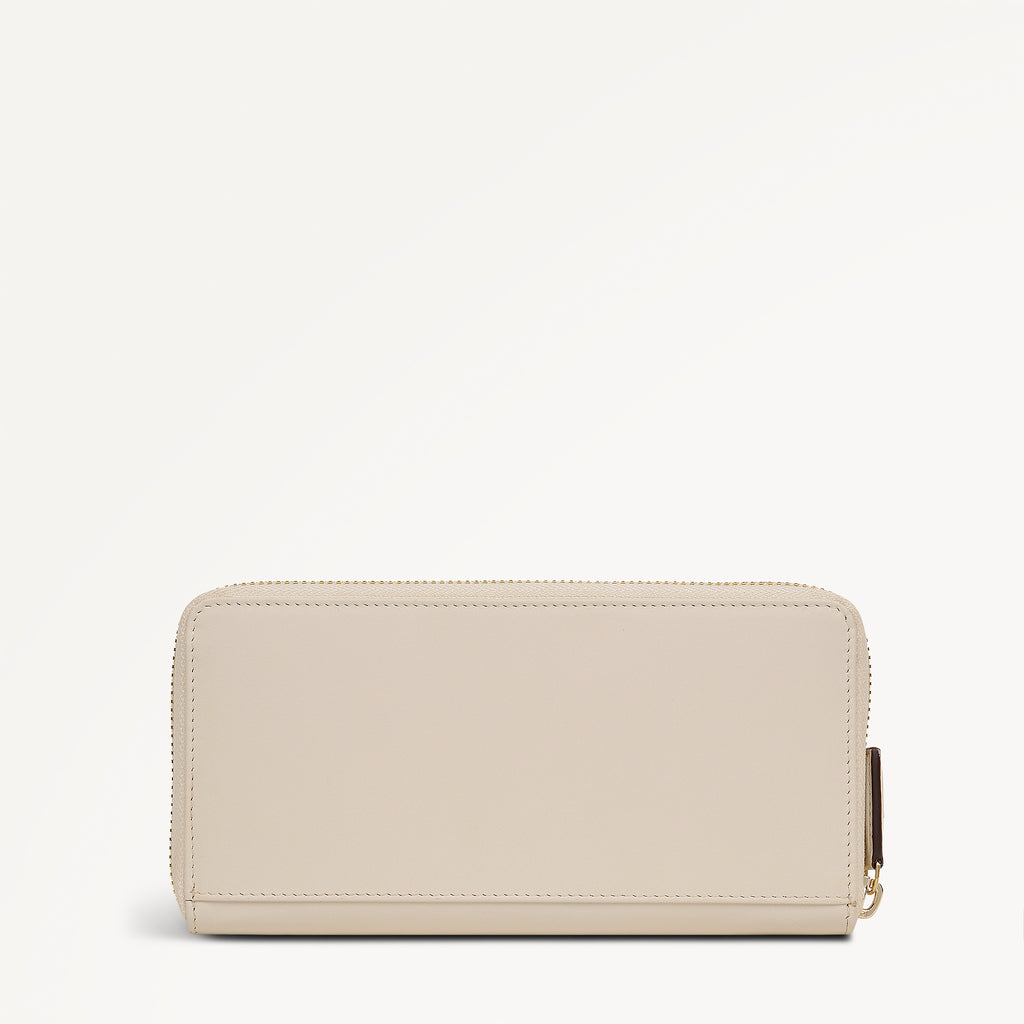 LOVE YOU LOTS LARGE ZIP AROUND WALLET SALT