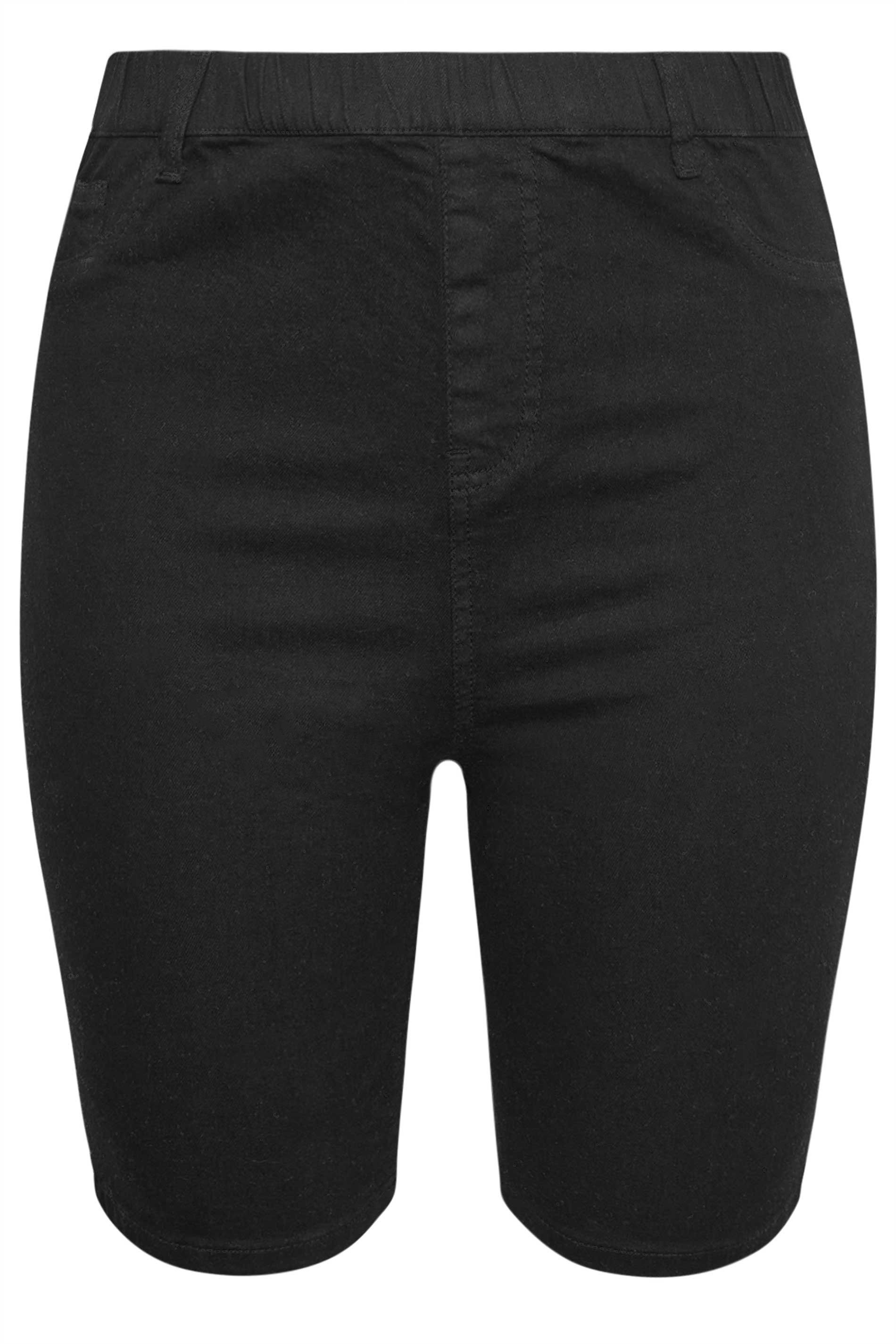 Yours Pull On Denim Cycling Shorts