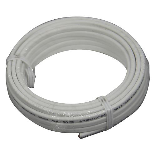 Câble souple HO3 VVH2-F 5m 2 x 0,75mm² blanc - 60113023J