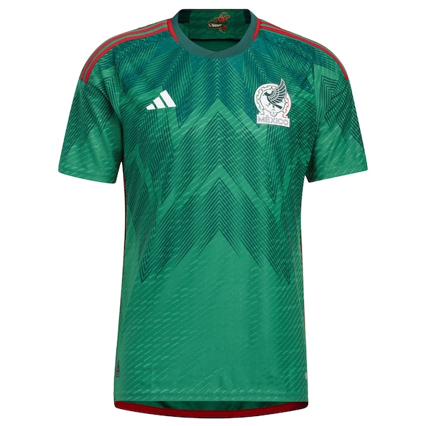 Mexico National Team adidas 2022/23 Home Authentic Blank Jersey - Green