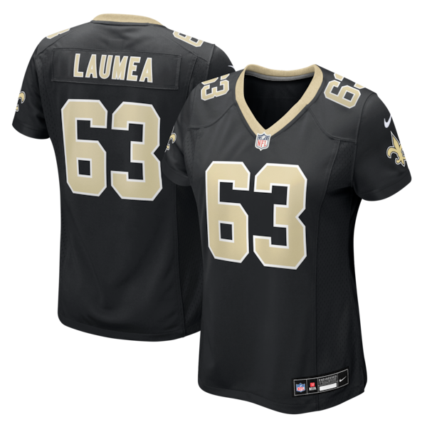Sataoa Laumea New Orleans Saints Nike Women's Team Game Jersey -  Black