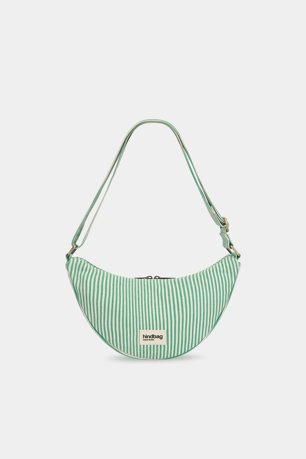 Sac Banane Andrea Rayures vert