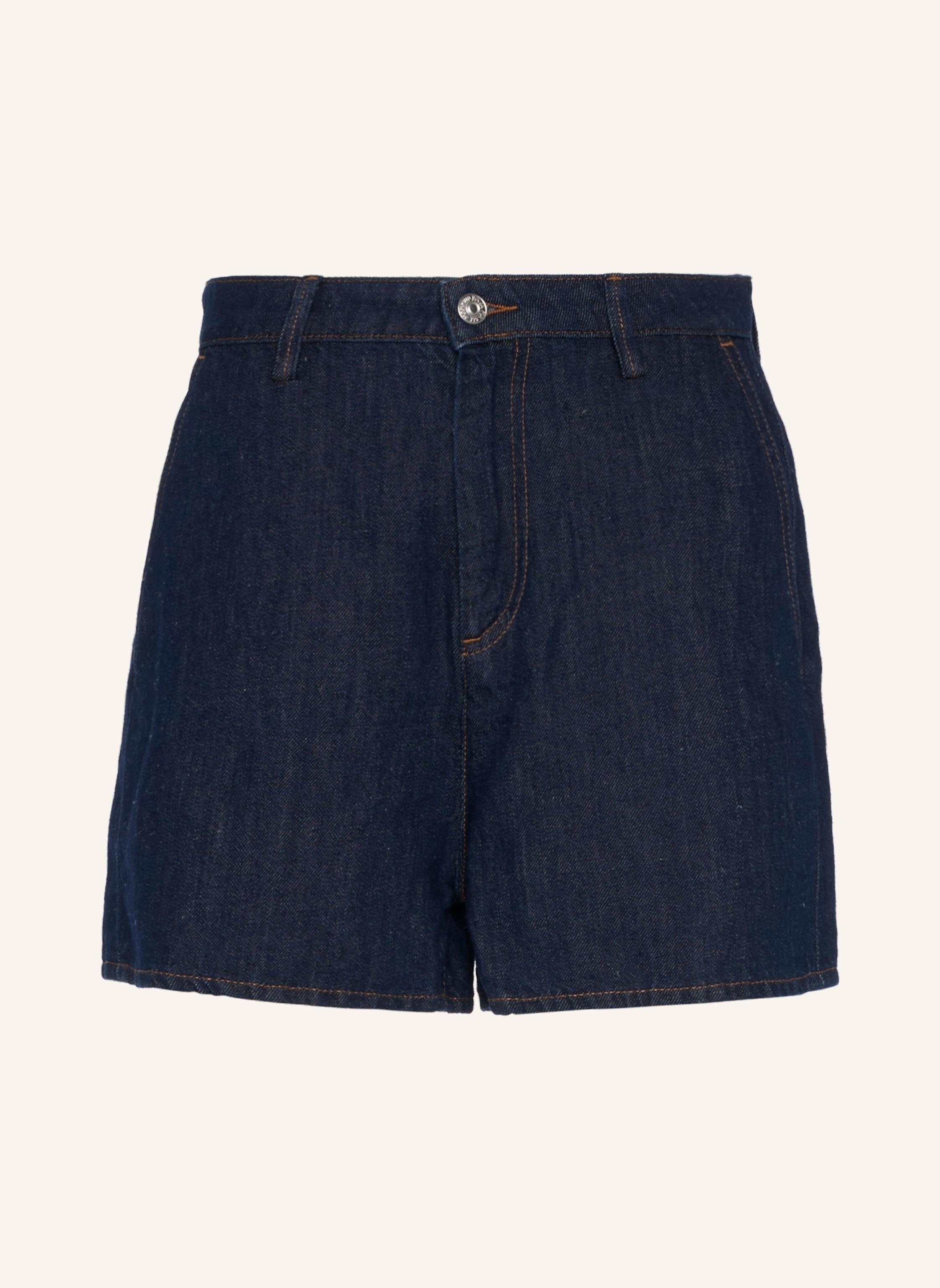 7 for all mankind Jeansshorts mit Leinen