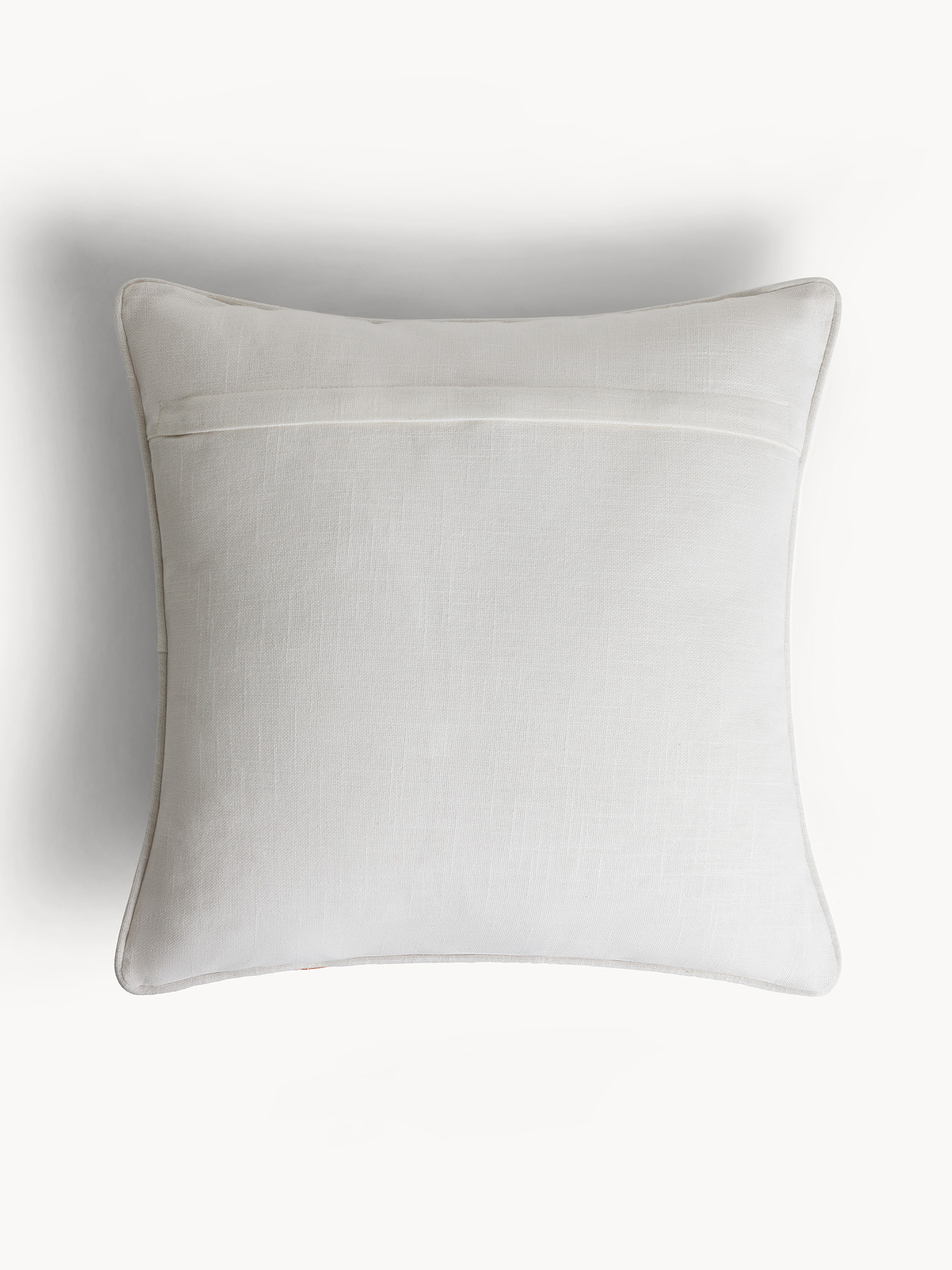 Cuscino 45x45 con applicazioni e ricami