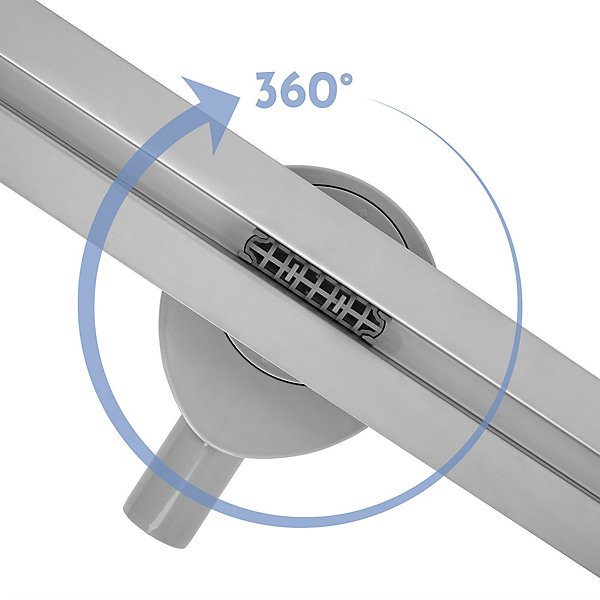 Drain Linéaire Rea Filo 600 White