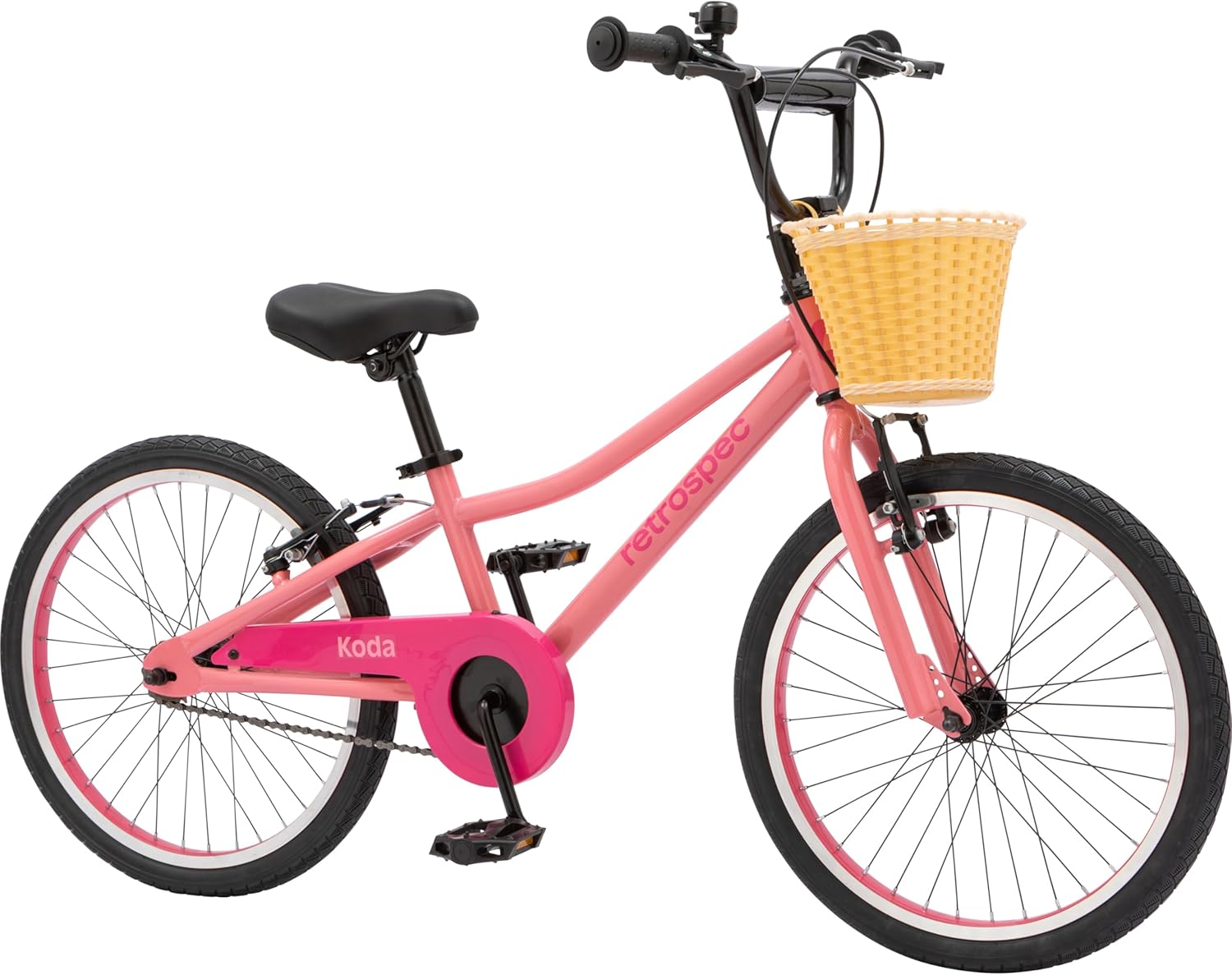Retrospec Koda Plus Kids Bike for Boys & Girls Ages 6-8 Years - 20 Children's Bicycle, Adjustable Seat & Handlebars