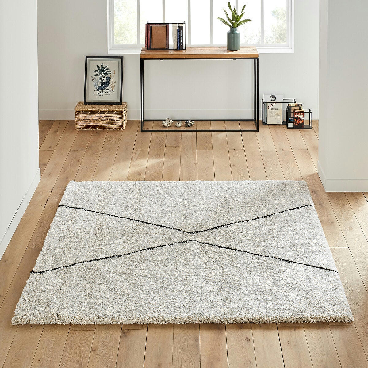 Tapis style berbère forme carrée, Luna