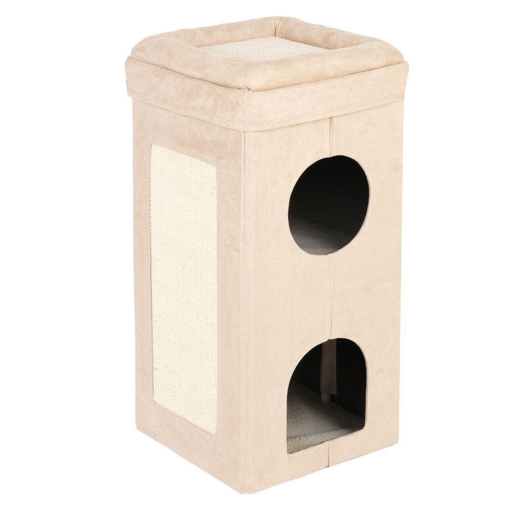 Soft'n Scratchy Collapsible Cat Tower