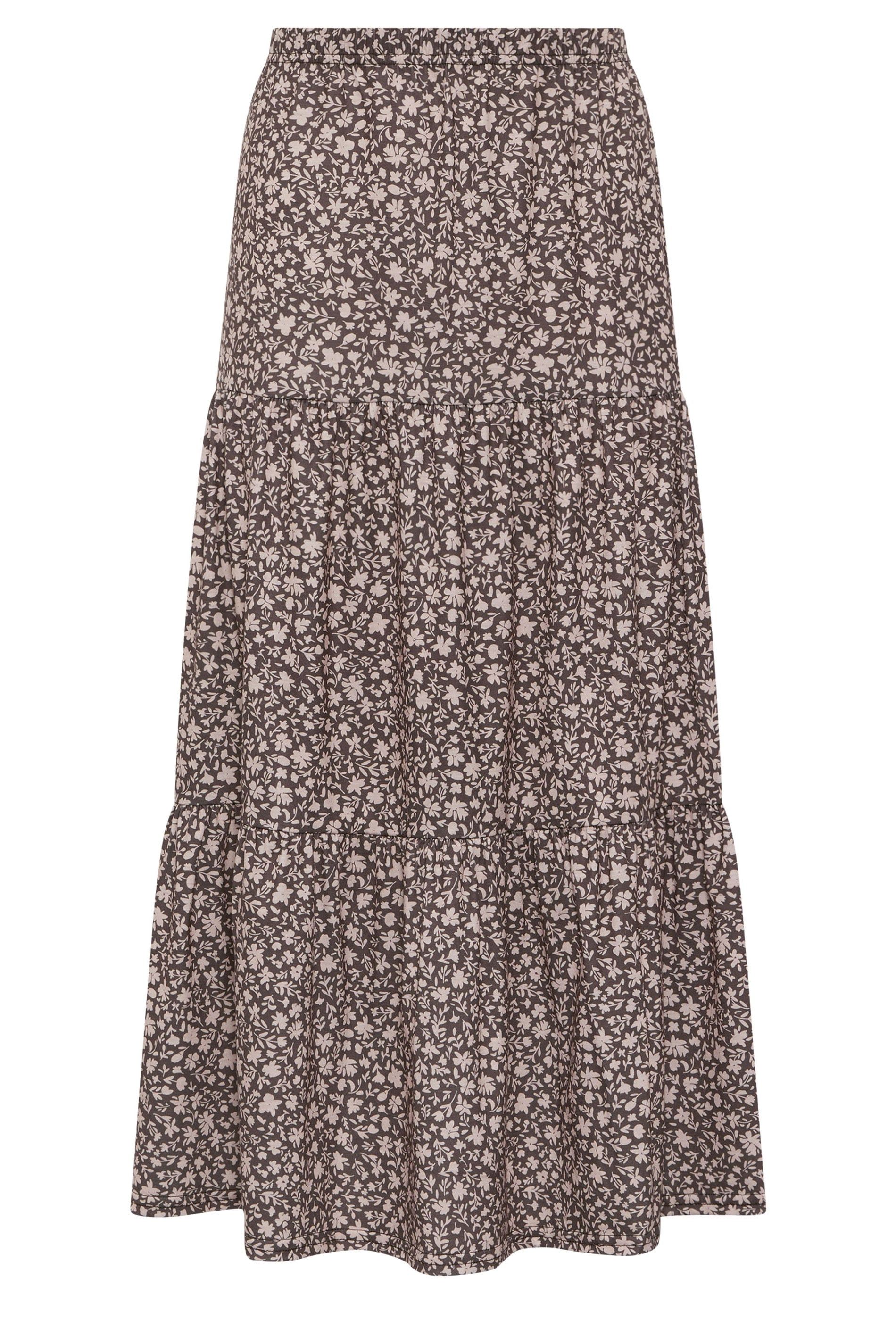 M&Co Petite Floral Maxi Skirt