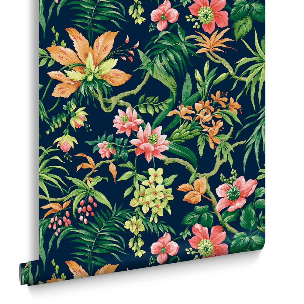 Graham & Brown Vliesbehang - Tesronto Navy - 10mx52cm