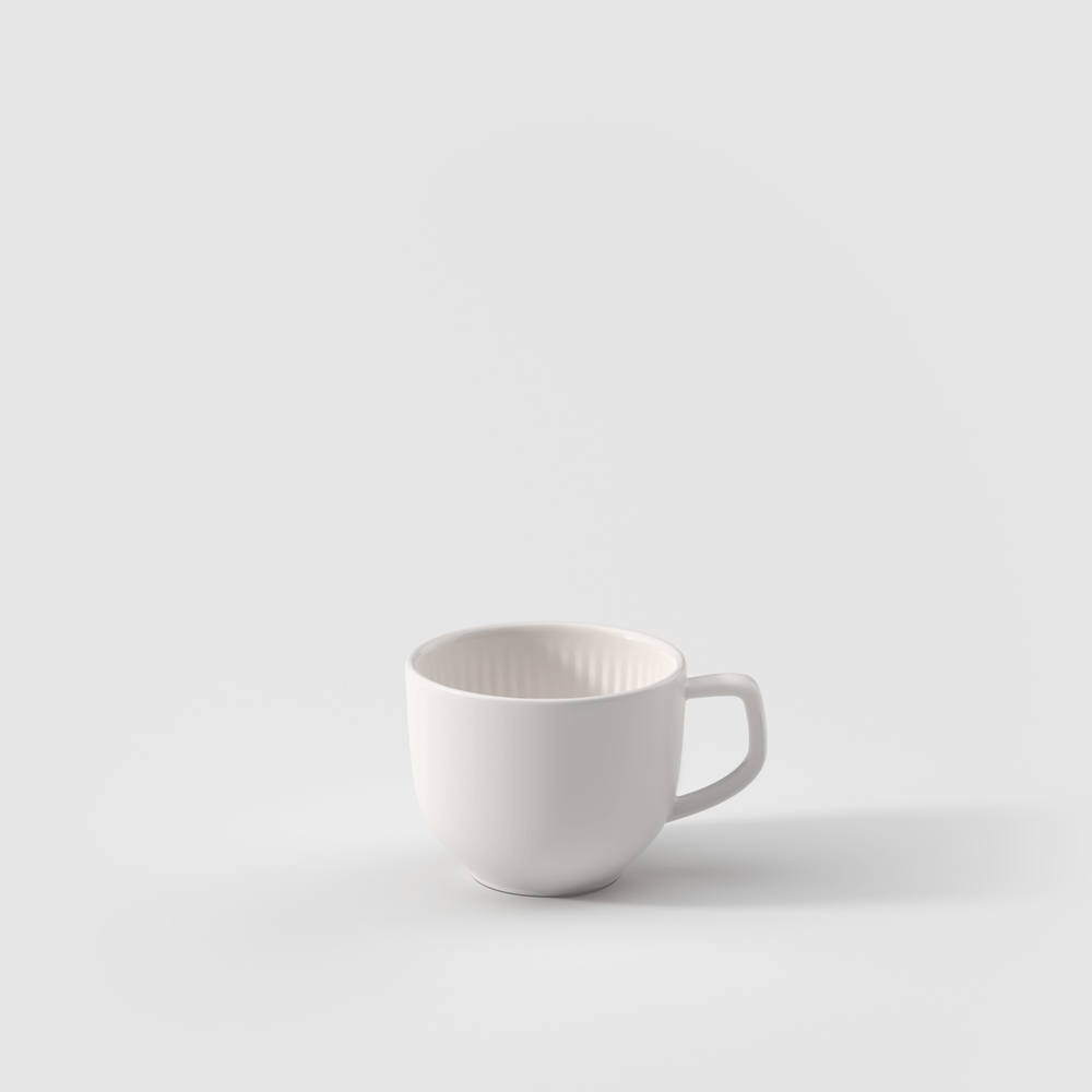 Afina Espresso cup - White, 1.7 oz, Premium Porcelain