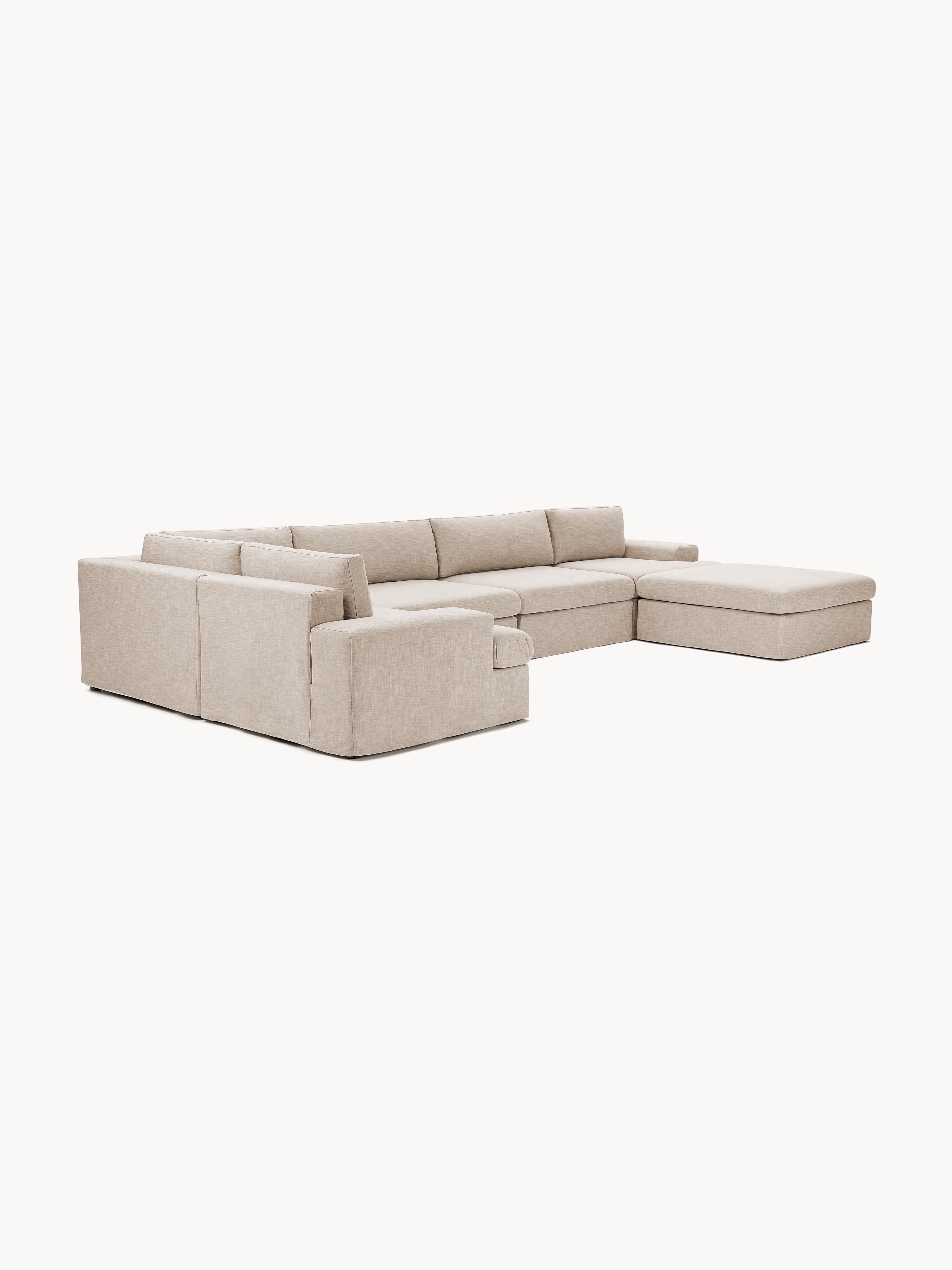 Modulares XL Sofa Russell mit abnehmbaren Bezügen
