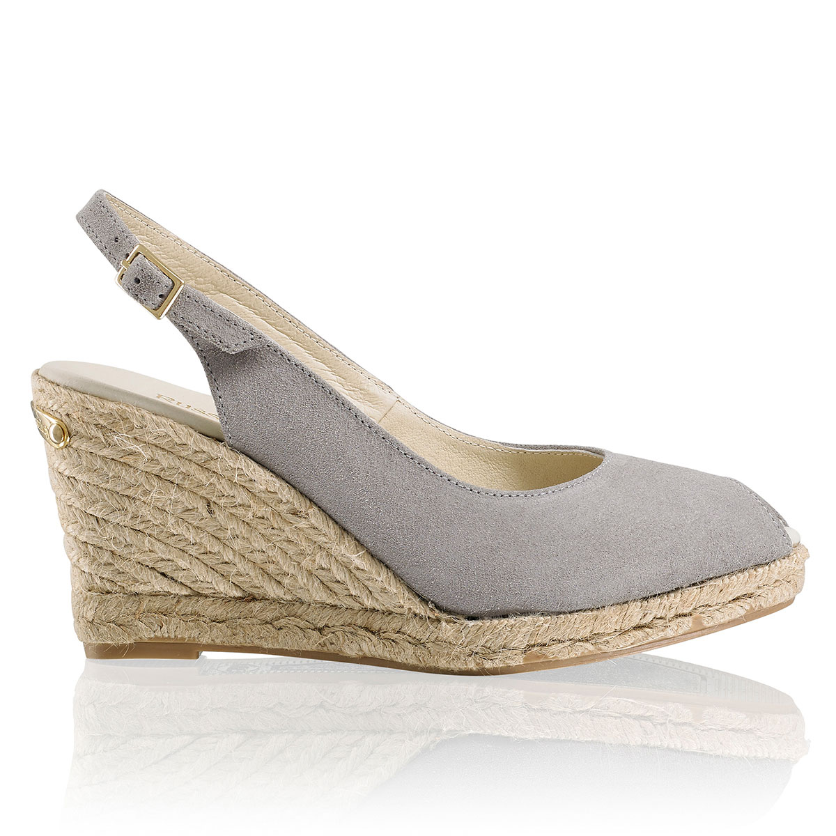 Russell & Bromley CANDYFLOSS Peep Toe Espadrille