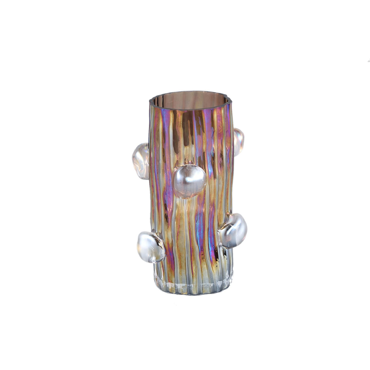 PTMD vaas Parke - bruin - 16x15.5x25.5cm