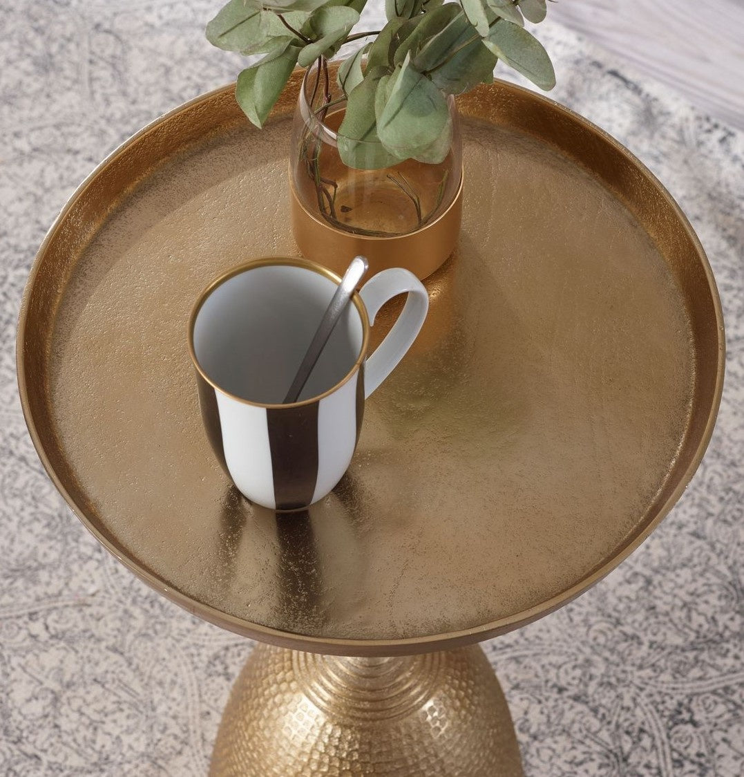 Sky Style Graal Ronde Bijzettafel Goud