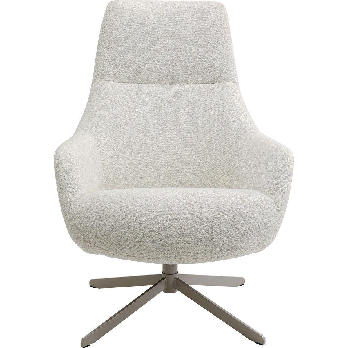 Kare Design Draaifauteuil Mimi creme