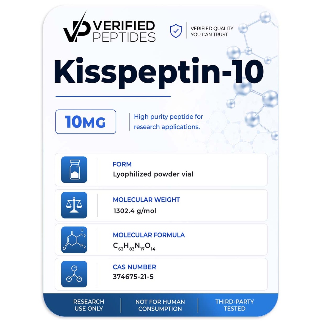 Verified Peptides Kisspeptin for Sale