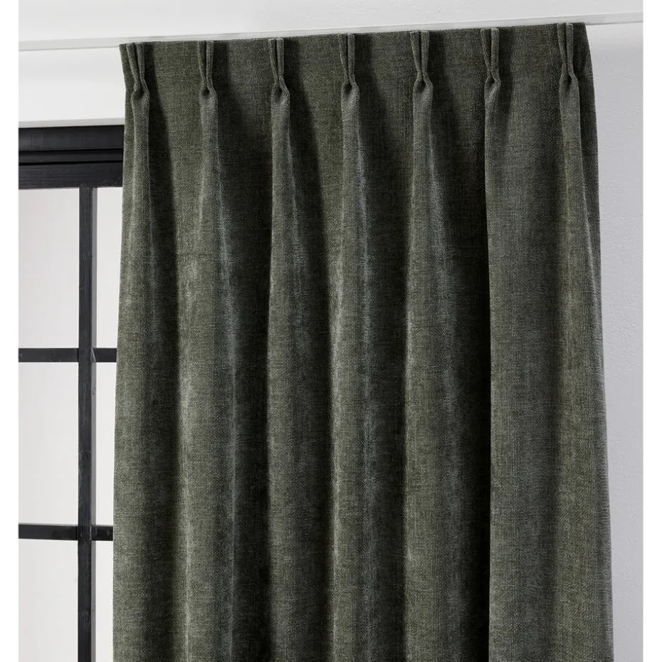 Kwantum Vouwgordijnen | Gordijnen | Gordijn Liz  Groen