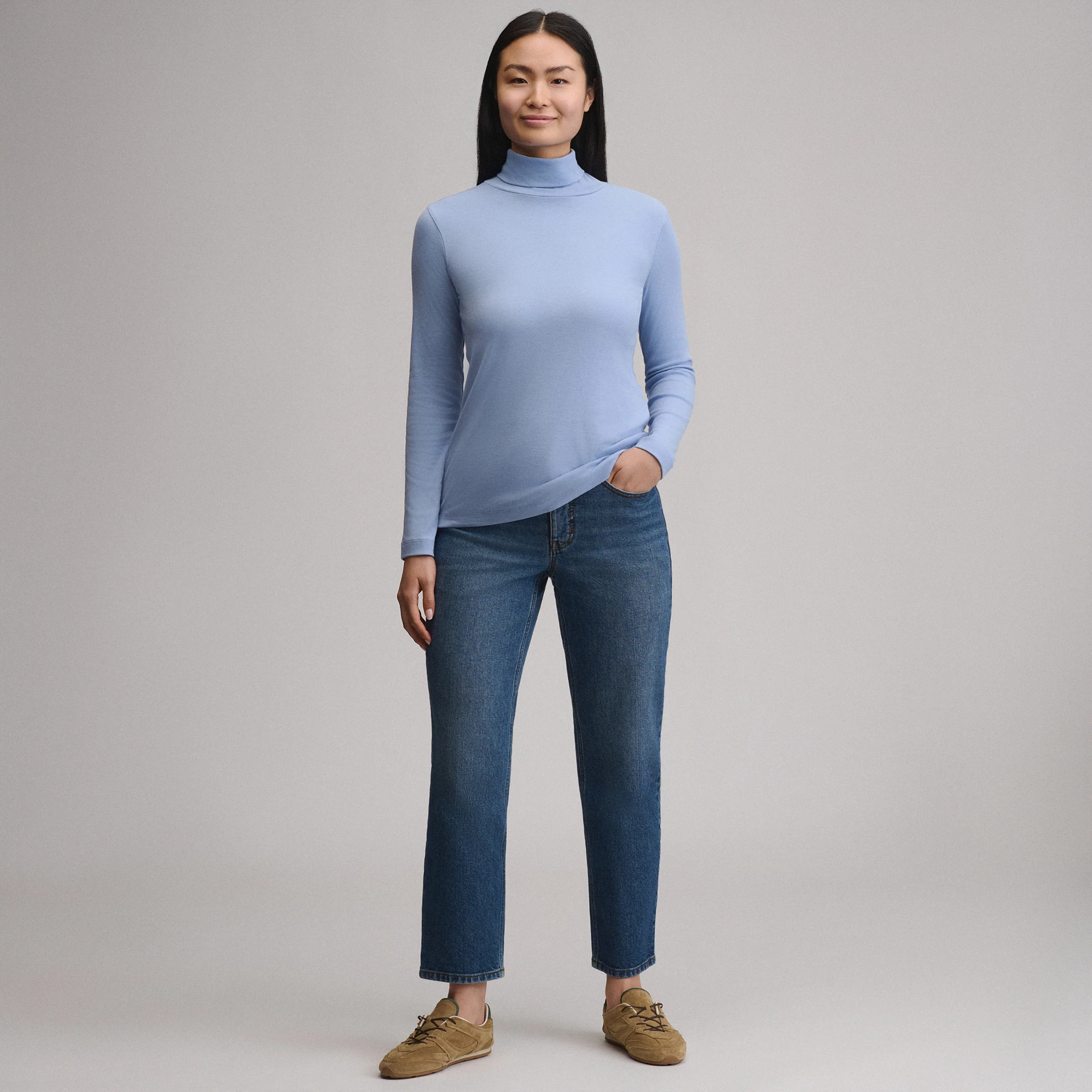 Women's Long-Sleeve Everyday Turtleneck