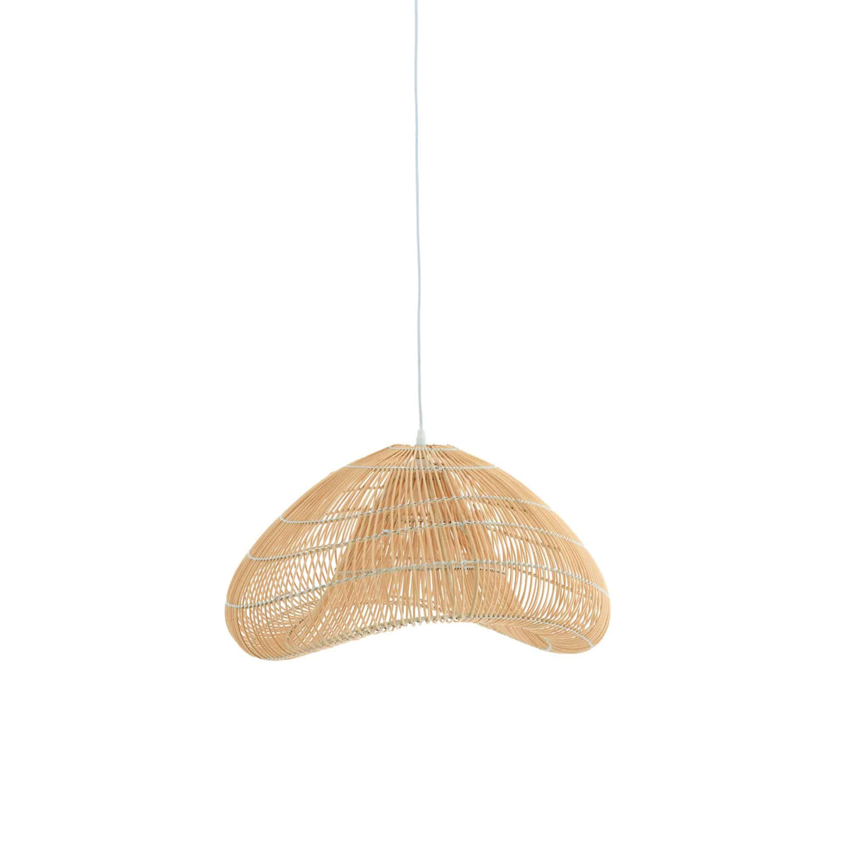 Light & Living hanglamp Janzur - bruin - 54x52.5x30.5cm