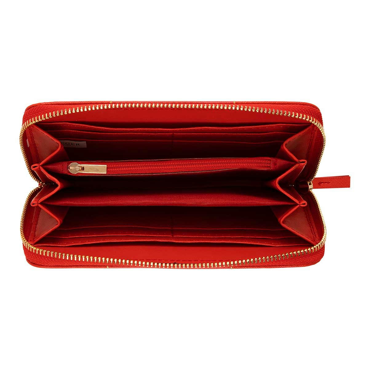 - Grand Portefeuille Femme - Rouge