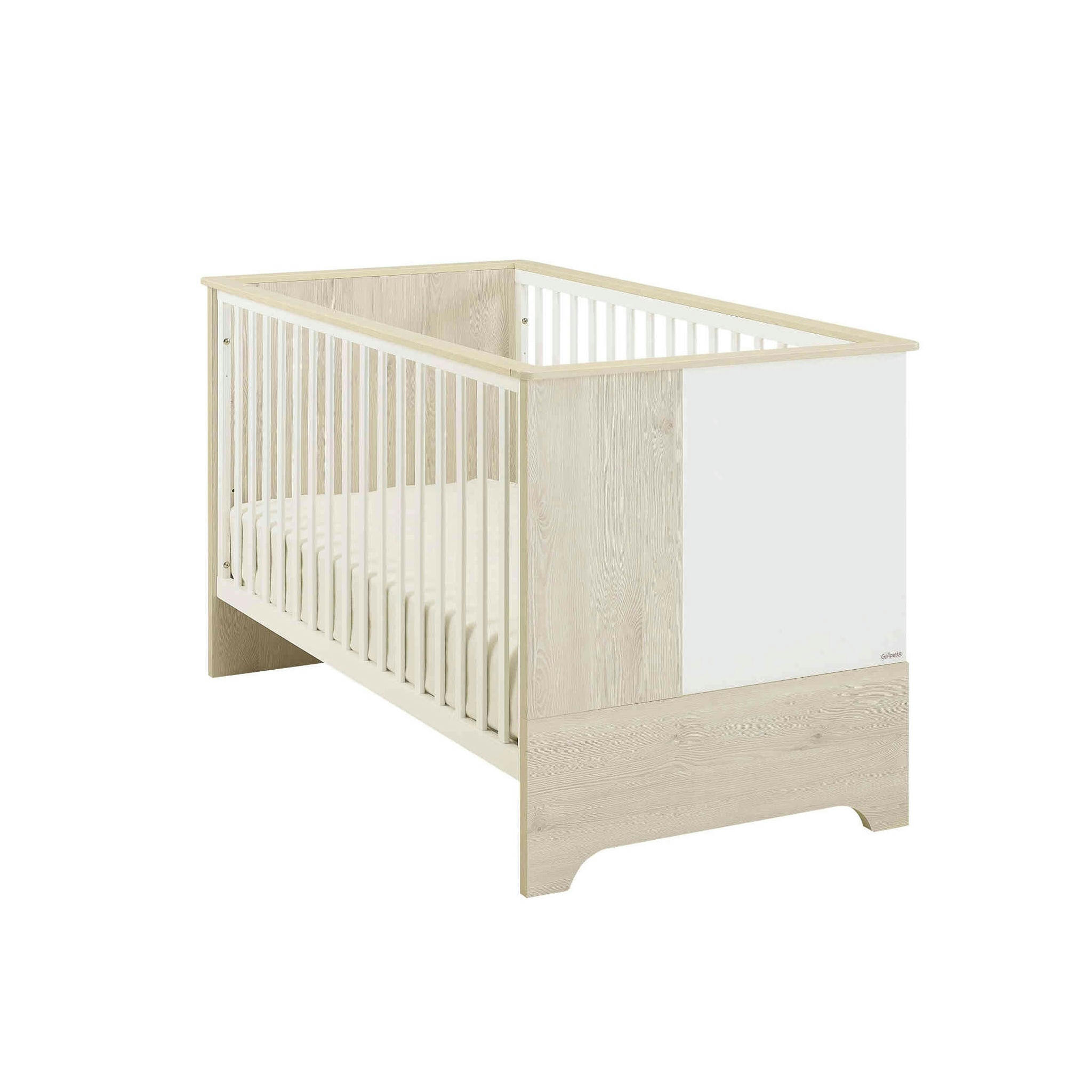 SACHA - Lit évolutif en bois naturel 70x140