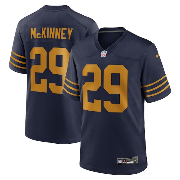 Xavier McKinney Green Bay Packers Nike The 1923 Classic Game Jersey - Navy/Green