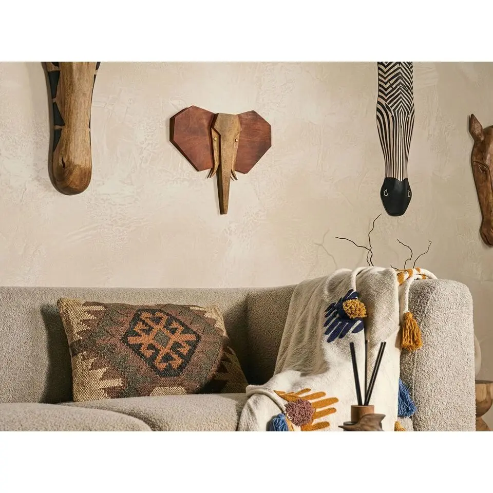 GAOURA - Wanddecoratie - Bruin - Mangohout