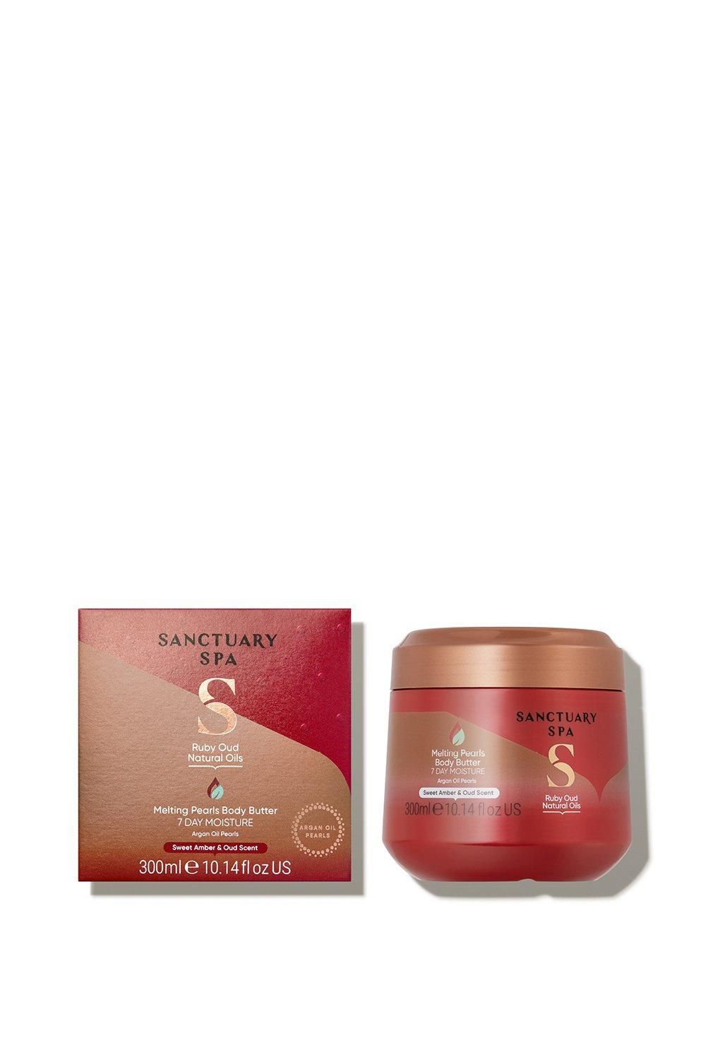 Sanctuary Spa Ruby Oud Natural Oils Melting Pearl Body Butter 300ml