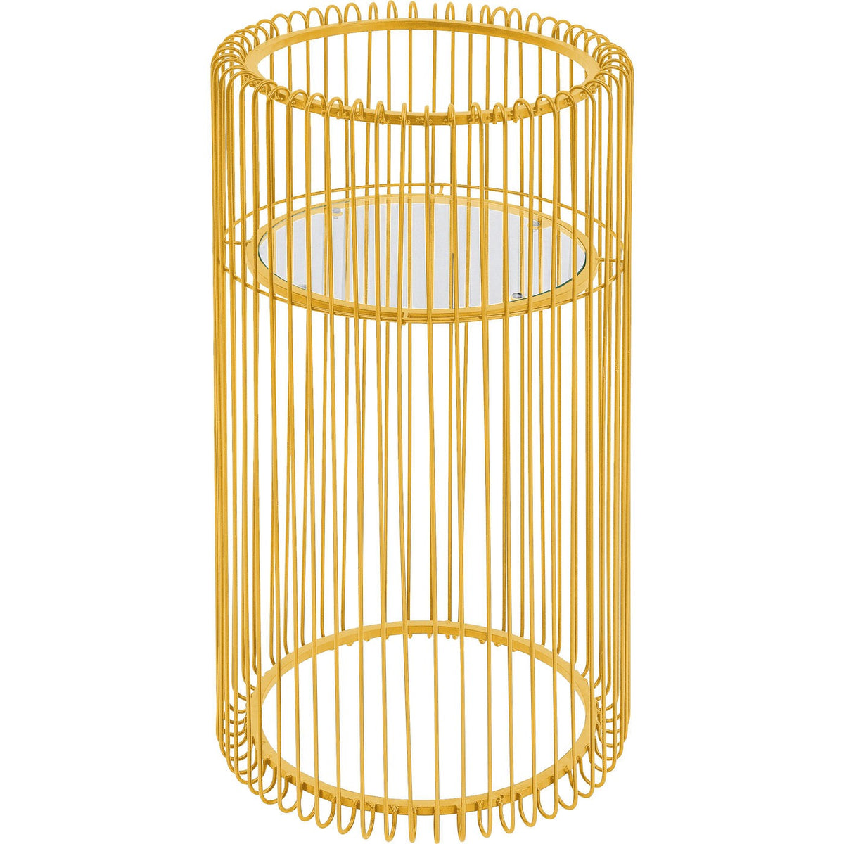 Kare Design Bijzettafel Wire messing 70cm