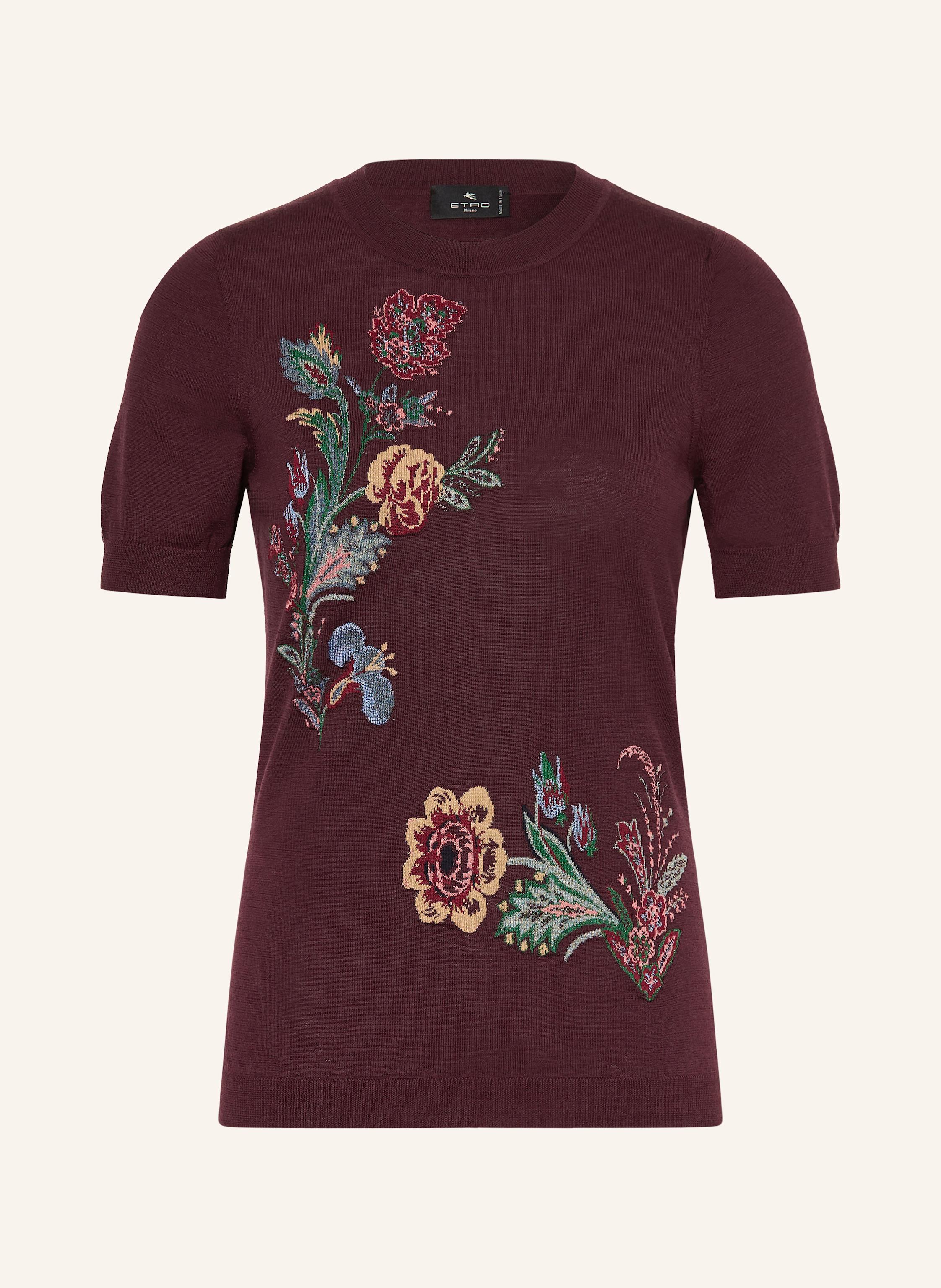 ETRO Strickshirt mit Glitzergarn