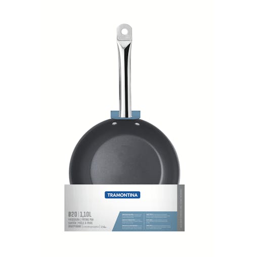 Professional Non-Stick Stainless Steel Frying Pan, 20cm, 1.1L