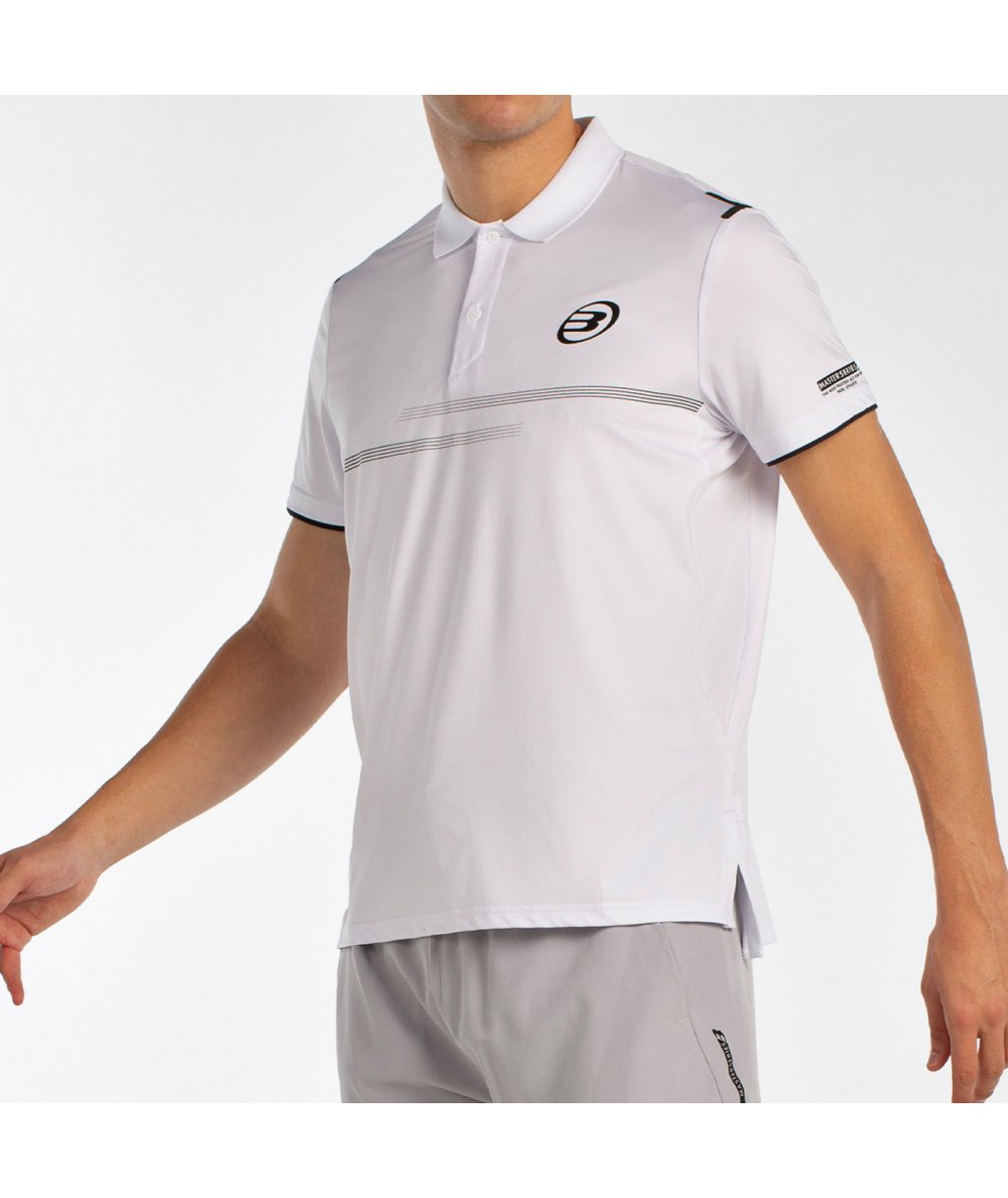 POLO BULLPADEL MENKAR BLANCO