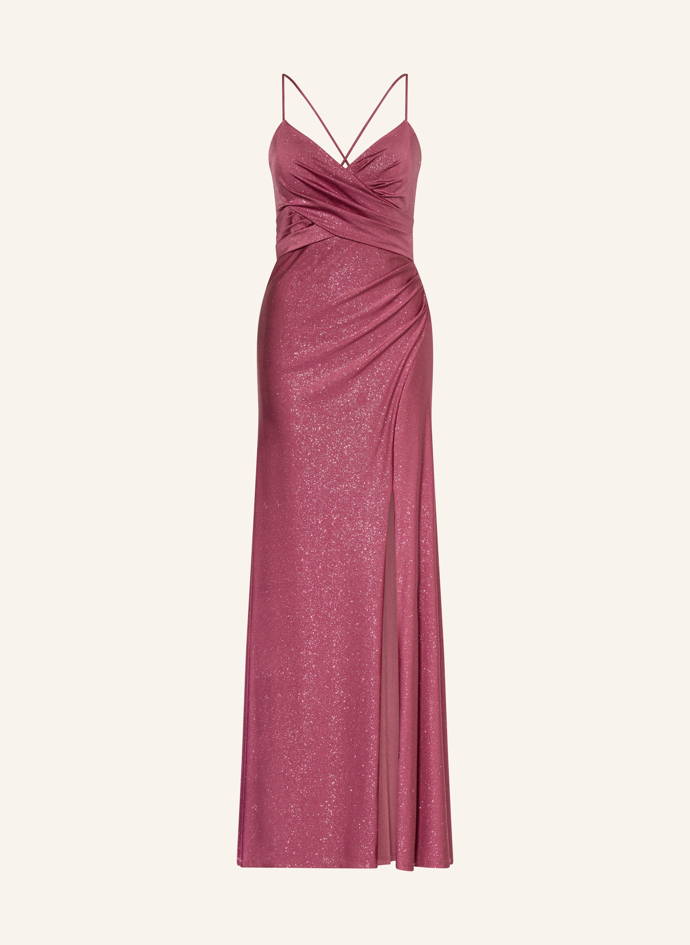 VM Vera Mont Abendkleid mit Glitzergarn