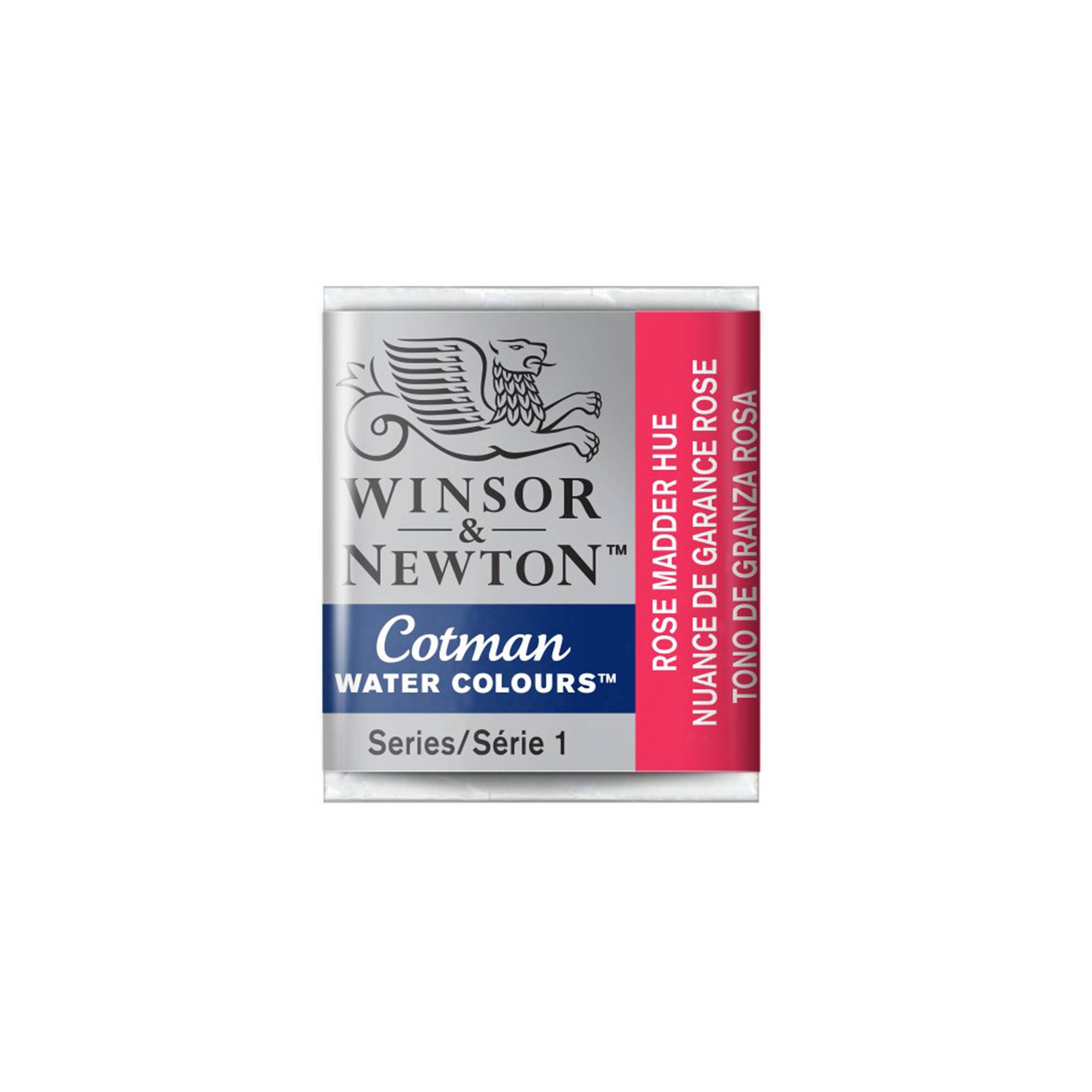 Winsor & Newton Rose Madder Hue Cotman Watercolour Half Pan