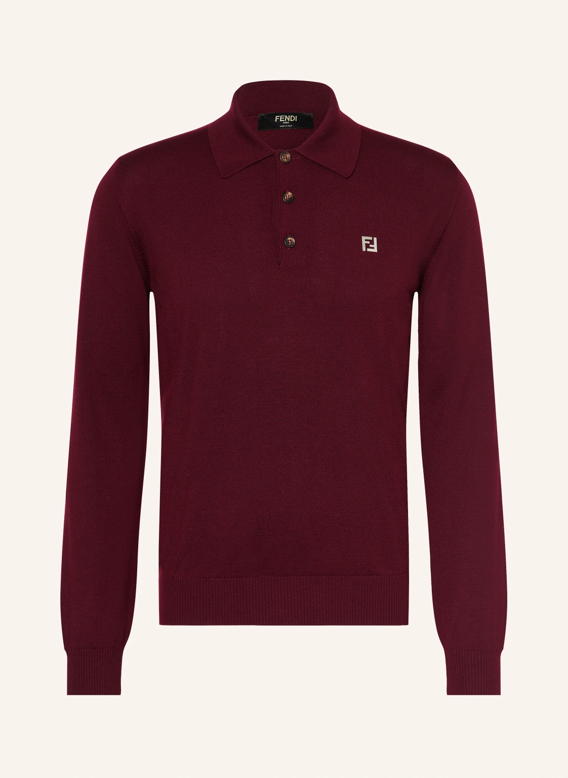 FENDI Strick-Poloshirt