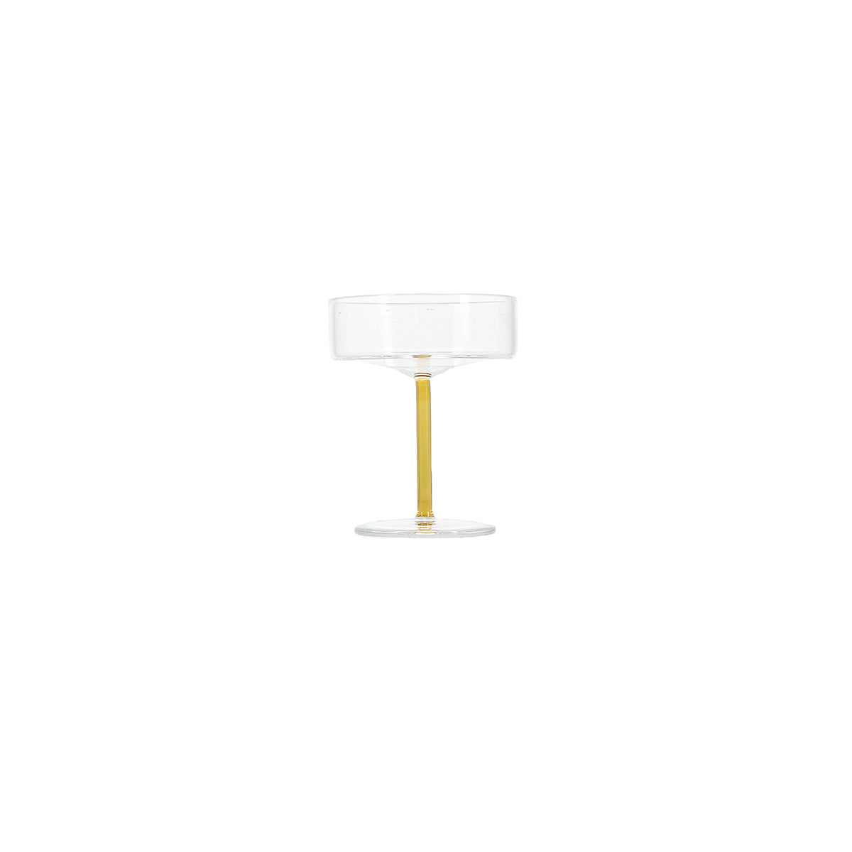 Ona - Champagneglas 20cl coupe geel Fizz - Set van 2
