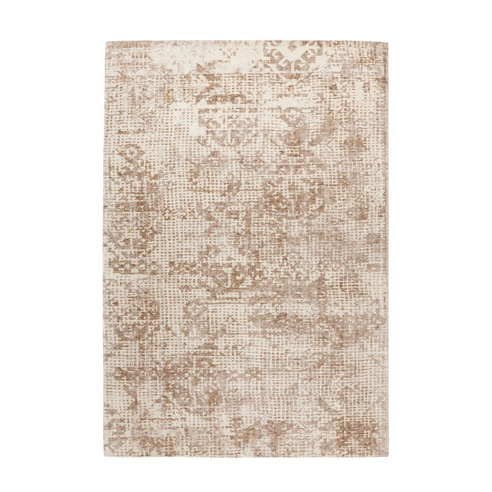 PUERTO - Tapis vintage Viscose Beige