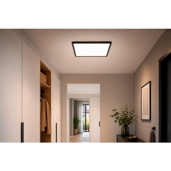 LED-Deckenleuchte »Medora«, eckig, BxL: 40 x 40 cm, 32 W, 3400 lm, schwarz