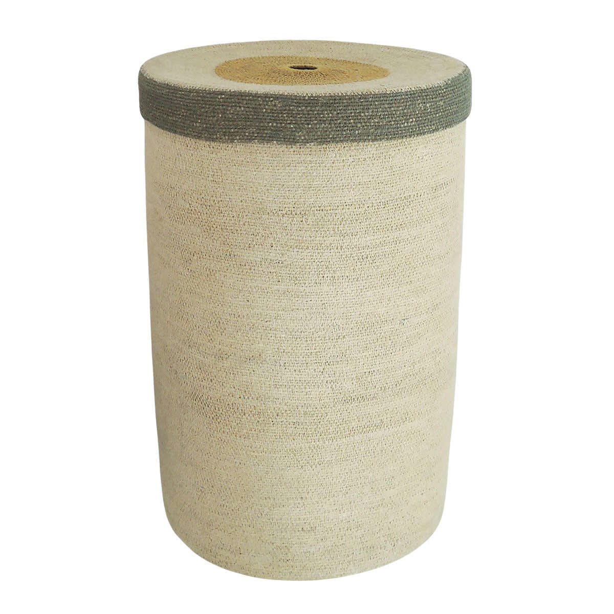 - Panier à linge en jonc de mer