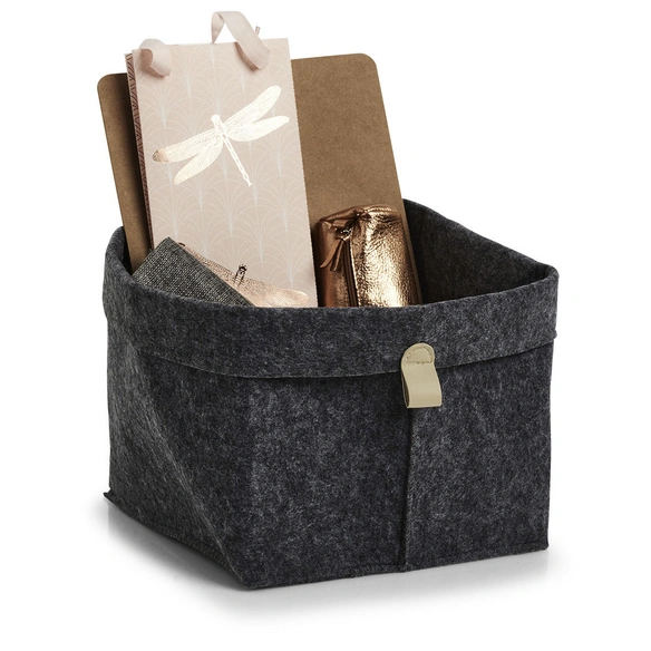 Aufbewahrungskorb, BxH: 24 x 25 cm, Polyester/Polyurethan