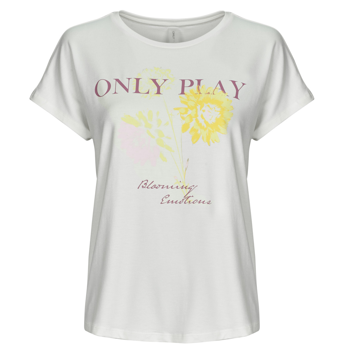 Only Play - ONPAUB-BLUR ON SS BAT LOOSE - White
