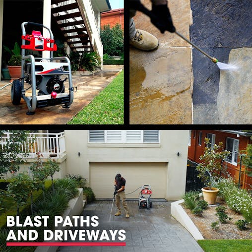 NNEMB 4800PSI Petrol Powered High Pressure Washer, - CX760