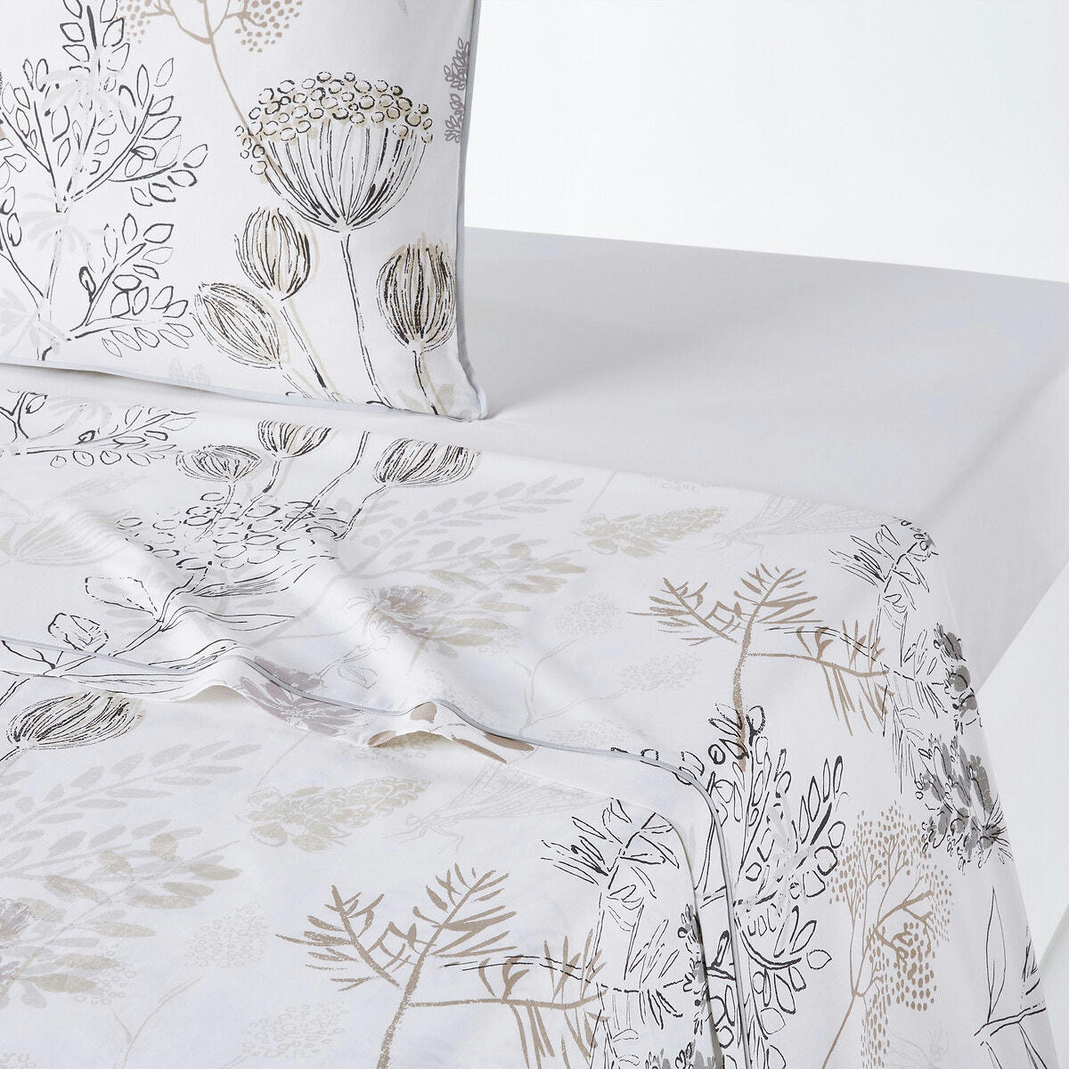 Drap plat coton, Romarin
