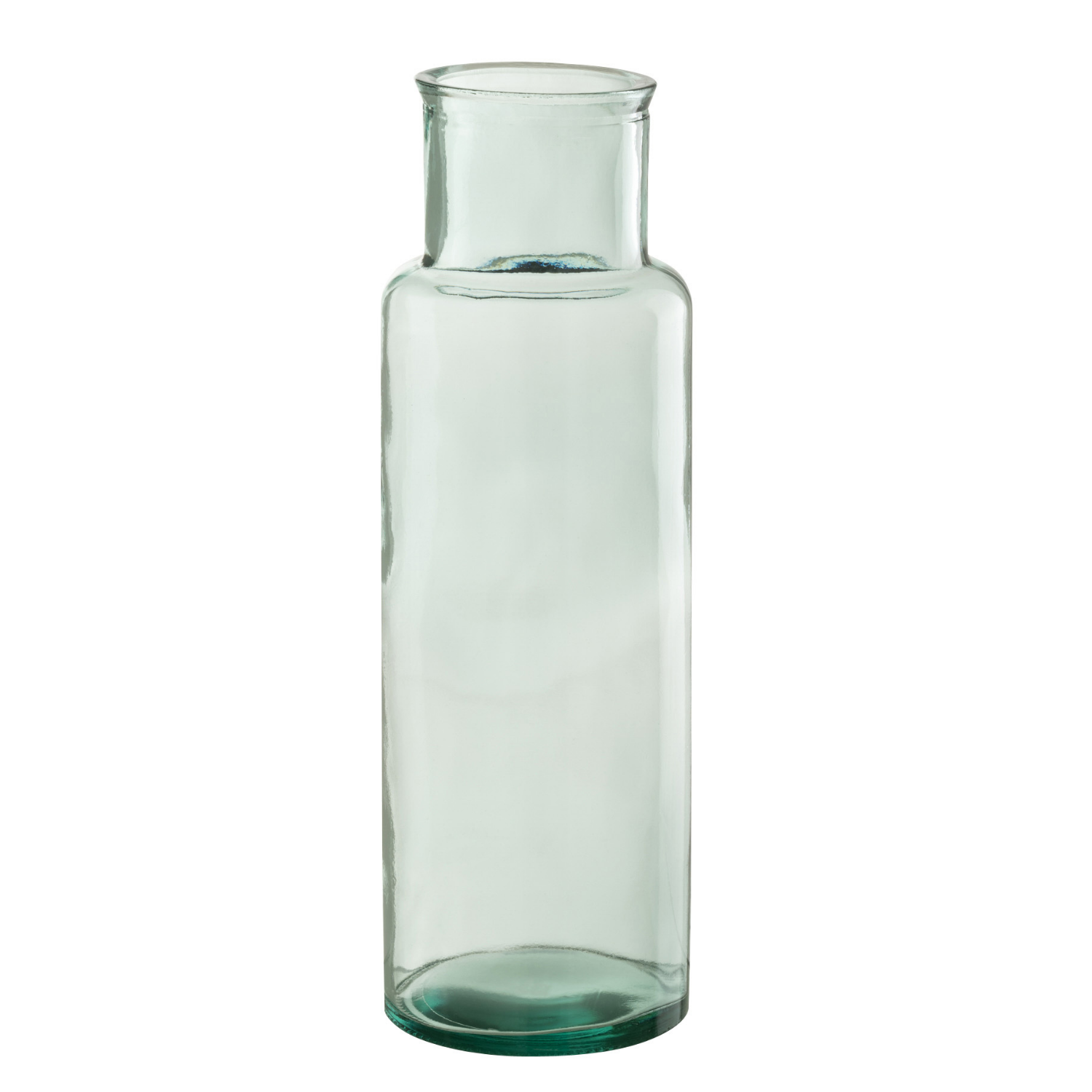J-Line vaas Cilinder - glas - transparant - small - 44.5 cm hoog