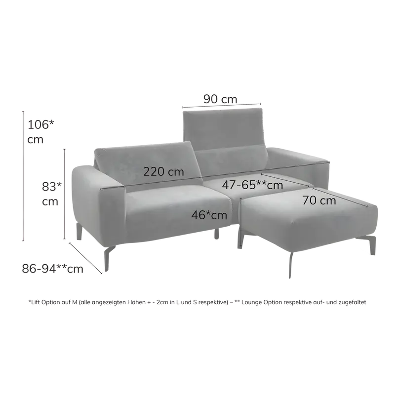 Einzelsofa Cosy1