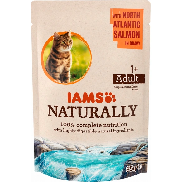 Katzen-Nassfutter »Naturally«, 85 g, Lachs