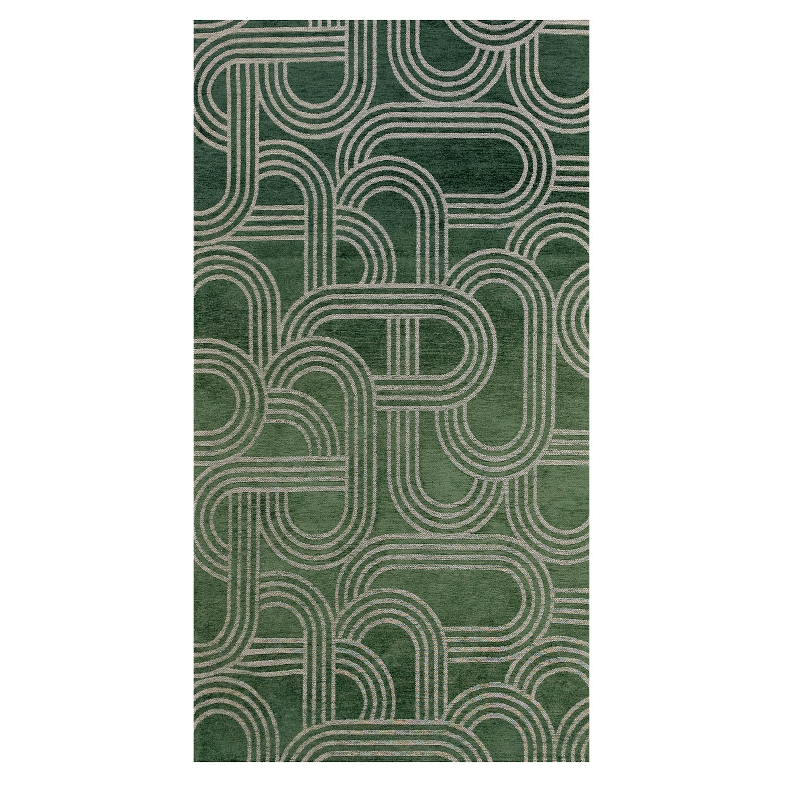 Lola&Moi vloerkleed Green Dream - groen - 80x150cm